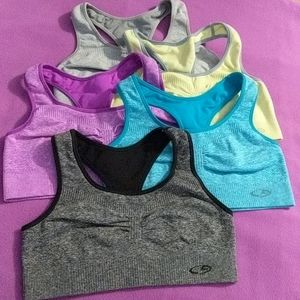 Set of 5 Champion Sports Bras